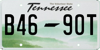TN license plate B4690T