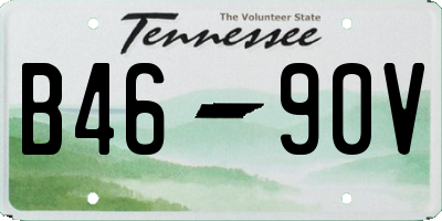 TN license plate B4690V