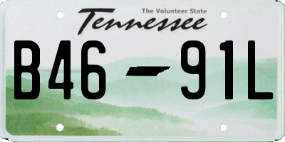 TN license plate B4691L
