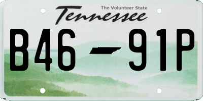 TN license plate B4691P