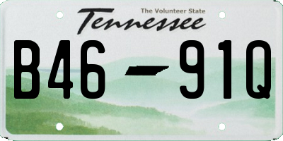 TN license plate B4691Q