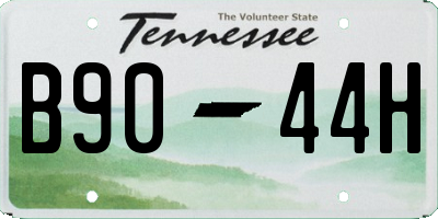 TN license plate B9044H