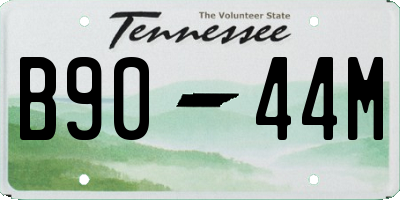 TN license plate B9044M