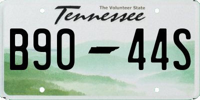 TN license plate B9044S
