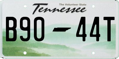 TN license plate B9044T