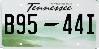 TN license plate B9544I