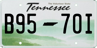 TN license plate B9570I
