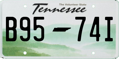 TN license plate B9574I