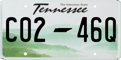 TN license plate C0246Q