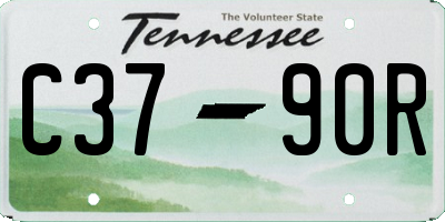 TN license plate C3790R