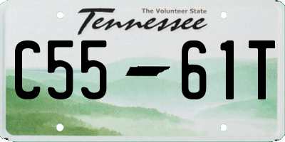 TN license plate C5561T