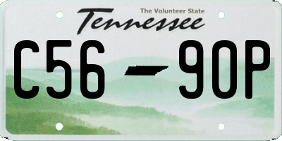 TN license plate C5690P