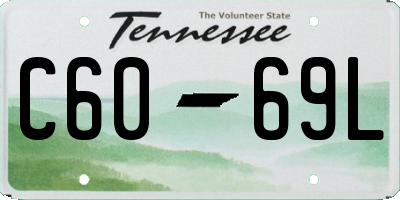 TN license plate C6069L