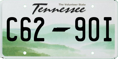 TN license plate C6290I
