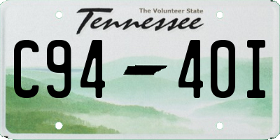 TN license plate C9440I
