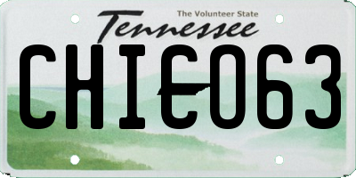 TN license plate CHICO63