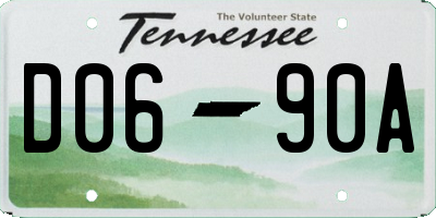 TN license plate D0690A