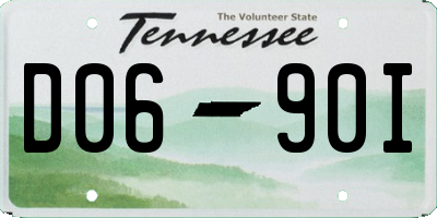TN license plate D0690I