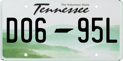 TN license plate D0695L