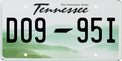 TN license plate D0995I
