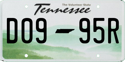 TN license plate D0995R