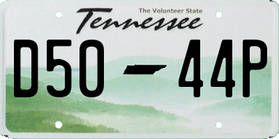 TN license plate D5044P