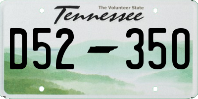 TN license plate D5235O