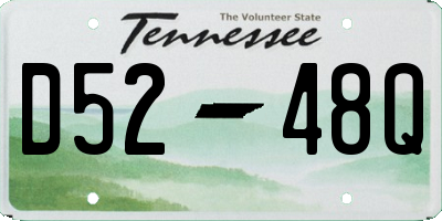 TN license plate D5248Q