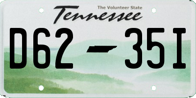 TN license plate D6235I