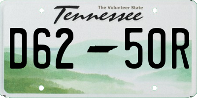 TN license plate D6250R
