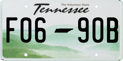 TN license plate F0690B