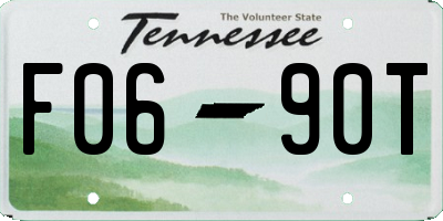 TN license plate F0690T