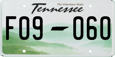 TN license plate F0906O