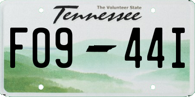 TN license plate F0944I