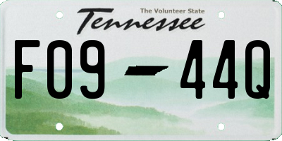 TN license plate F0944Q