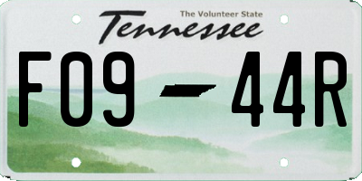 TN license plate F0944R