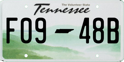 TN license plate F0948B