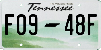 TN license plate F0948F