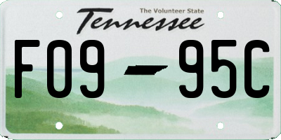 TN license plate F0995C