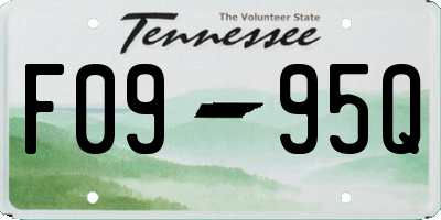 TN license plate F0995Q
