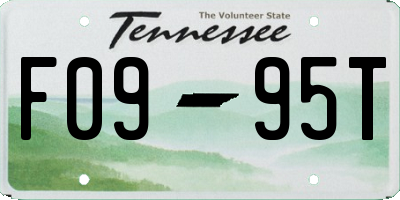 TN license plate F0995T