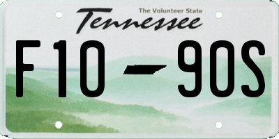 TN license plate F1090S