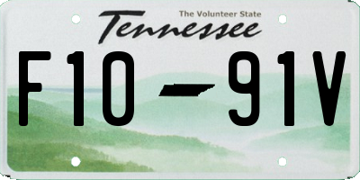 TN license plate F1091V