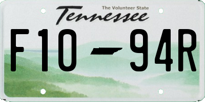 TN license plate F1094R