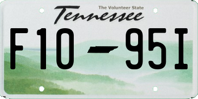 TN license plate F1095I