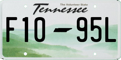 TN license plate F1095L
