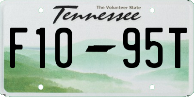 TN license plate F1095T