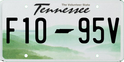TN license plate F1095V