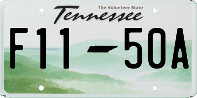 TN license plate F1150A