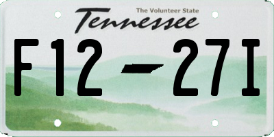 TN license plate F1227I
